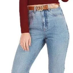 jovo Party Regular Sleeves Self Design Women Maroon Top image 3