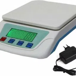 D-DEVOX TS 200 0-10 KG DIGITAL WEIGHING SCALE KITCHEN SCALE MEASURES 1G - 10000G WORKS IN AC / DC WITH ADAPTER Weighing Scale-picture-20