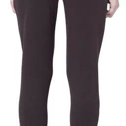 red tape Men Solid Brown Track Pants image 3