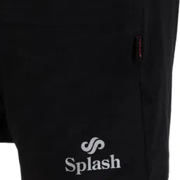 splash Solid Women Black Basic Shorts image 5