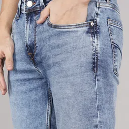 killer Men Slim Mid Rise Blue Jeans image 5