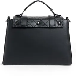 mishkav Women Black Satchel image 2