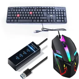 Di Innovating Technology DI combo of 3 ( keyboard, RGB mouse , 4 port usb 3.0 hub) Combo Set-picture-24