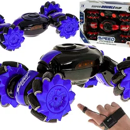 atozyy Control Stunt Car for Kids with Light and Censor Watch Double Side Rotating image 5