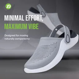 doctor extra soft Men Classic Casual Sports Clogs with Adjustable Back Strap for Gents/Boys D-513 Sandal image 2