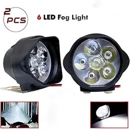 LED Fog Lamp Unit for Royal Enfield, Yamaha, Universal For Car 500 Abarth, Indigo, 6 Series-image-0