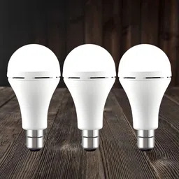 clairbell Emergency 12W Inverter LED Bulb with 2000mAh Rechargeable Battery Pack of 3 N337 4 hrs Bulb Emergency Light-picture-27