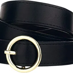 aiza enterprises Women Black Artificial Leather Belt-picture-25