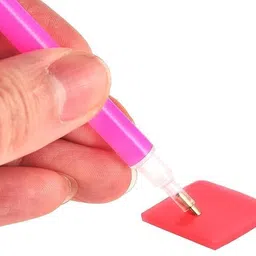 smaf Glue Pen, Glue Pad Of Stone Sticking Pen ,Jewellery Bead Word, Art & Pack Of 1 Accessory Tape Dot-picture-10