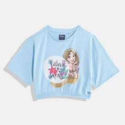Allen Solly Junior Girls Graphic Printed Drop-Shoulder Sleeves T-shirt-picture-29