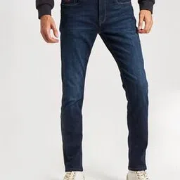 la martina Lightly Washed Tapered Fit Jeans-picture-44