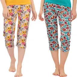zebu Women Multicolor Capri-picture-21