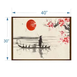 the art house Art Smart Multicolour Canvas Framed Art Print image 3