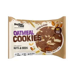 Beyond Food Oatmeal Cookies - Cocoa Almond (Pack of 12)-image-43