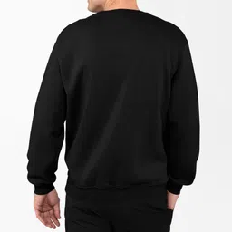 biancistelle Men Full Sleeve Solid Sweatshirt image 4