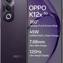 oppo K12x 5G with 45W SUPERVOOC Charger In-The-Box (Midnight Violet, 128 GB)-picture-17