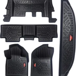 pruvu Plastic, Rubber 3D Mat For Mahindra XUV700 image 2