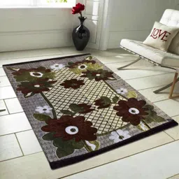 royal décor 121.92 cm X 182.88 Polyester Carpet image 2