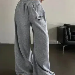 clothmaster Women Solid Grey Track Pants-picture-11