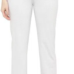 eha Women Solid Grey Track Pants image 1