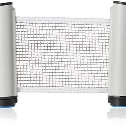 airic Hi-Quality Retractable Table Tennis Net Rack Adjustable Length and Push Clamps Table Tennis Net image 3