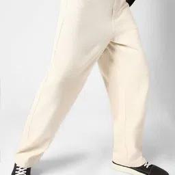 metronaut Men Loose Fit Mid Rise Beige Jeans image 3