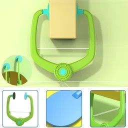 niyamat Hanging Table Tennis Ping Pong Ball with FREE EXTRA Ball and 2 Racket Table Tennis Kit image 4