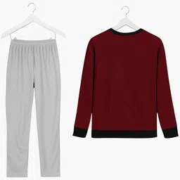 muunkey Self Design Men Track Suit image 2