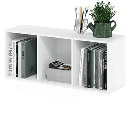 priti Open Shelf Bookcase Engineered Wood Open Book Shelf image 2