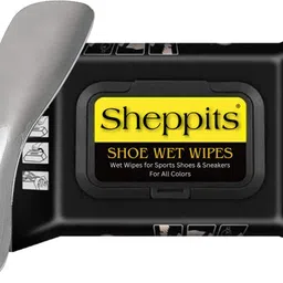 Sheppits Premium Shoe Wet/Cleaning Wipes & Steel Shoe Horn Shoe Care Kit-image-23