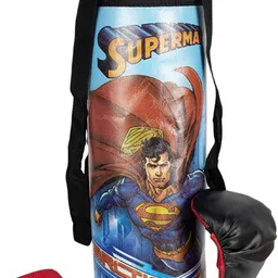 miss & chief by flipkart Superman Licensed Boxing Set for Kids Boxing Kit-picture-20