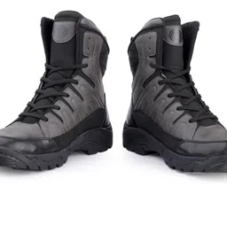 bacca bucci FLAME 7-Eye Moto Inspired Mild Water Proof Snow Boots Boots For Men image 5