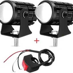 rhtdm Mototrcycle Mini Yellow/White LED Fog Light Universal for all Bikes Headlight Car, Motorbike LED (12 V, 36 W)-picture-24