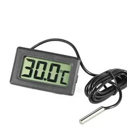 Digital Fridge Temperature Monitor Black Aquarium LCD Display External Probe Aquarium Thermometer-image-60
