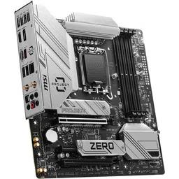 MSI B760M PROJECT ZERO LGA 1700Socket Micro-ATX Intel B760 Chipset DDR5 Motherboard for Desktop image 5