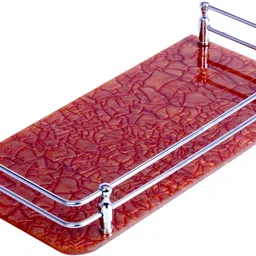 spiry fi Premium Bathroom Wall Shelf(12 INCH)/Storage Shelves for Kitchen,Bedroom, Office Acrylic, Stainless Steel Wall Shelf-picture-18