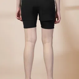 chkokko Solid Women Grey Running Shorts image 4