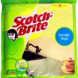 scotch-brite PACK OF 4 Sponge Wipe image 1