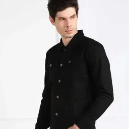 voccal Men Solid, Self Design Jacket image 3