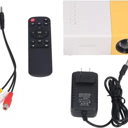 IMMUTABLE Mini Home Projector, Full HD Supported Movie Projector OL5 Projector Screen (Width 115.5 cm x 44.5 cm Height) image 1