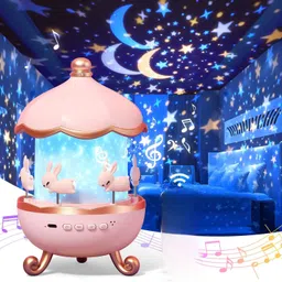 dwiza enterprise Cabin Star Projector Night Light with 72 Light Modes & 10 Soothing Sounds Night Lamp-picture-36