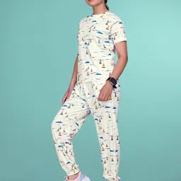 dadx Printed Women Track Suit image 4