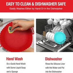 cloudmall Air Fryer Reusable Silicone Pot Air Fryer image 3