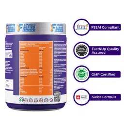 Fast & Up EAA Intra-Workout Drink For Mucscle Recovery With BCAA, Vitamins & Electrolytes EAA (Essential Amino Acids) (419.4 g, Fizzy Cola) image 2