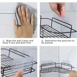 newsparsh Stainless Steel Wall Shelf image 5