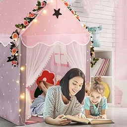 kinjovilla Light Weight Kids Play Tent House for 3-13 Year Old Kids Girls and Boys image 4