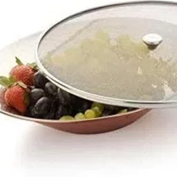 ontomo Stainless Steel Milk Net Cover (Set of 1) 10 inch Lid image 5