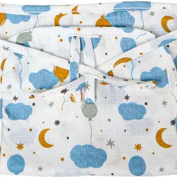 saathvis bliss Saathvi’s Bliss Muslin Nappy – Soft, Breathable & Reusable for Newborn Baby image 4