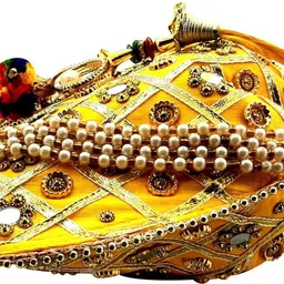 lookingfab Women Yellow Potli image 5