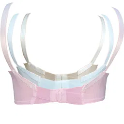 teenager Pack of 3 Women Full Coverage Non Padded Bra image 2